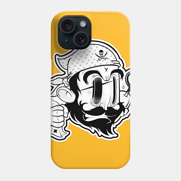 Pirate Phone Case by Mactivo