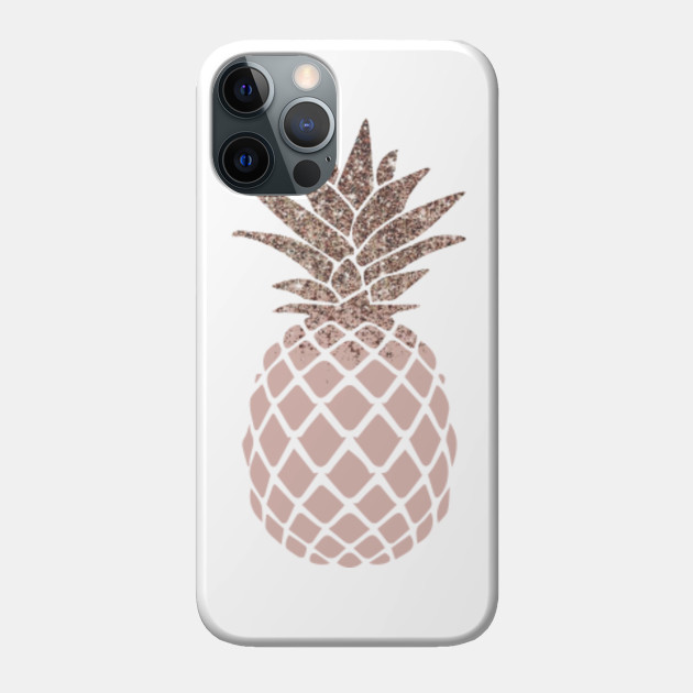 Rose Gold Pineapple Cute Gift Idea Pineapple Phone Case Teepublic