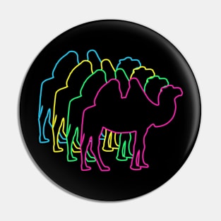 Camel 80s Neon Pin