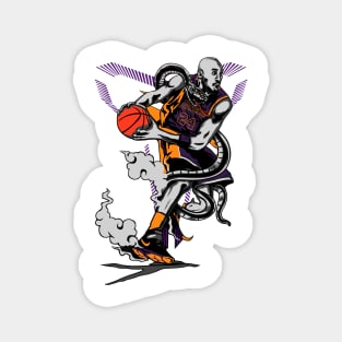 Kobe Bryan Vector Art Magnet