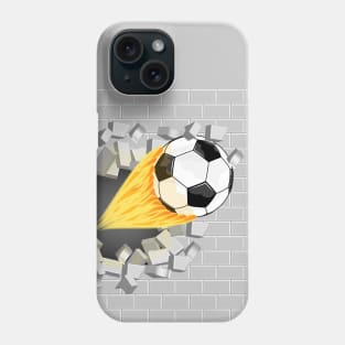 Soccer Ball - Break The Wall Phone Case