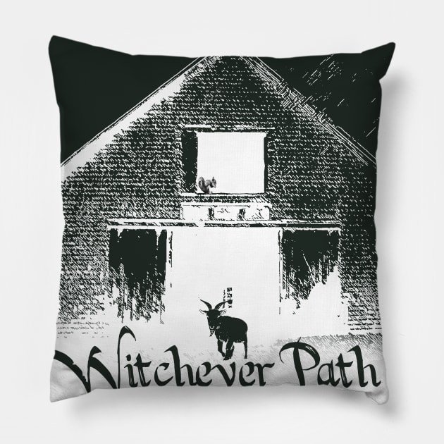 Witchever Path: What's Eating You? Pillow by Witchever Path