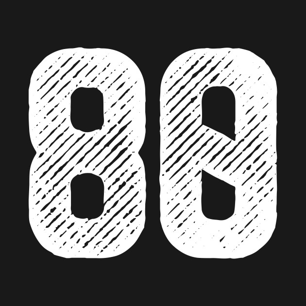 Eighty 80 - 80th Birthday - T-Shirt | TeePublic