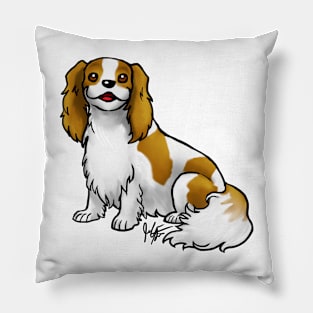 Dog - Cavalier King Charles Spaniel - Blenheim Pillow