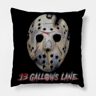 13 Gallows Lane Dead White Pillow