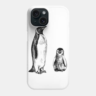 Penguin Print Phone Case