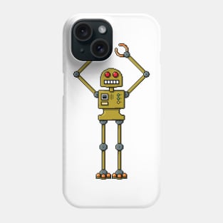 Pixel Robot 198 Phone Case