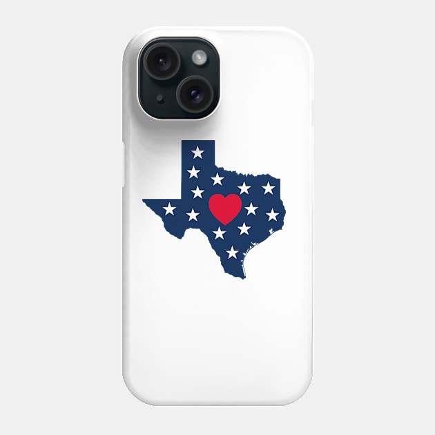 Texas State Map Phone Case by Star58