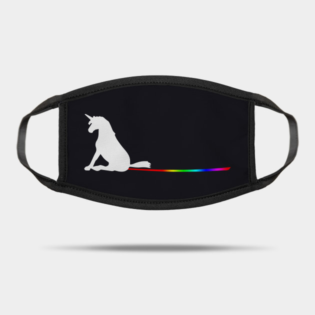 Unicorn Rainbow Pootee New Gay Unicorn Mask Teepublic Uk