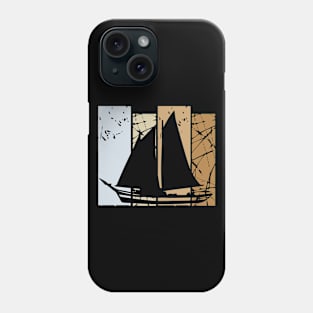 Sailing Retro Vintage Lake Skipper Water Phone Case