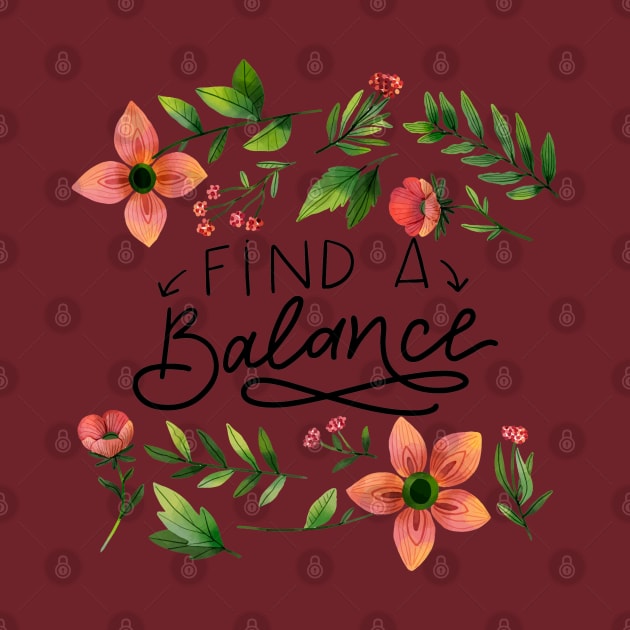 Find A Balance by Mako Design 