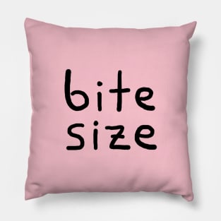 Bite Size Pillow