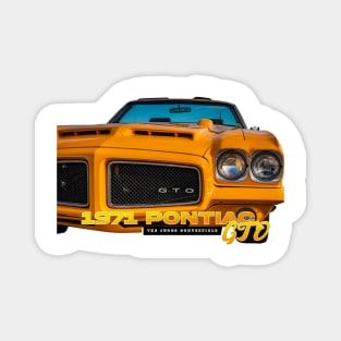 1971 Pontiac GTO The Judge Convertible Magnet