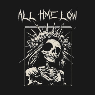 all time low bridge skull T-Shirt