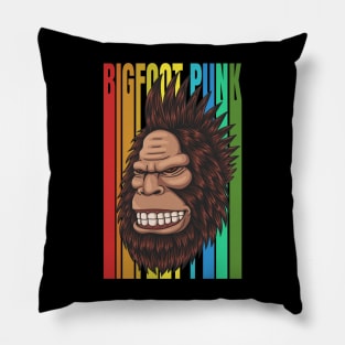Bigfoot Punk Pillow