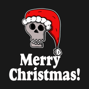 Santa Skull Merry Christmas T-Shirt