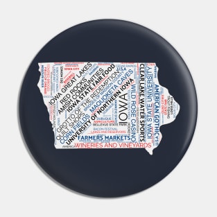 Iowa Wanderlust Pin