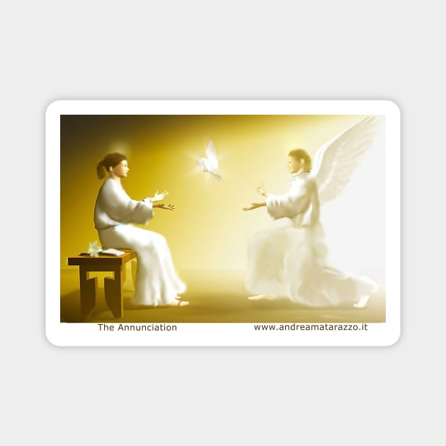 The Annunciation Magnet by Andrea Matarazzo