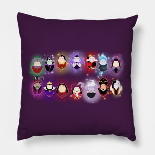 Evil Villains Pillow