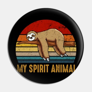 My Spirit Animal Vintage Pin