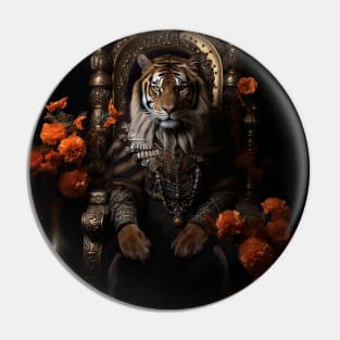 Fantasy Tiger Throne Pin