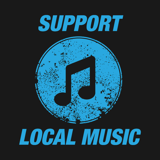 Support Local Music by Arch City Tees