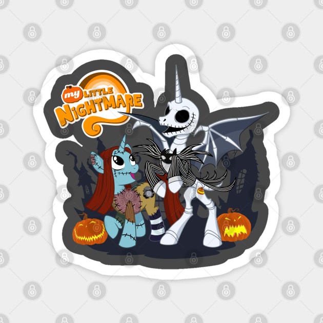 My Little Nightmare Magnet by CherryGarcia