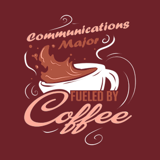 Communications majors love coffee T-Shirt