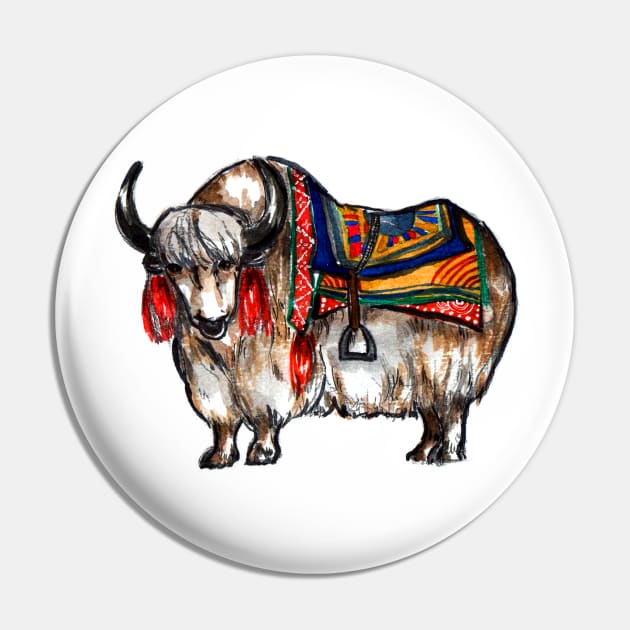 Tibetan yak Pin by KaylaPhan