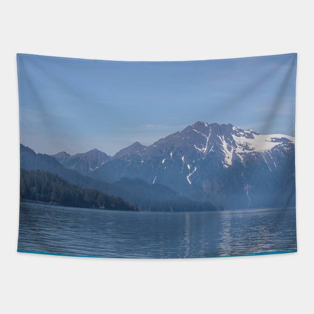 USA. Alaska. Ocean. Mountains. Tapestry by vadim19