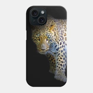 Panther Animal Wild Life Jungle Nature Discovery Travel Africa Digital Painting Phone Case