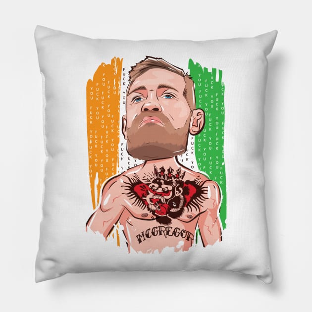 The Champ Champ Pillow by portraiteam