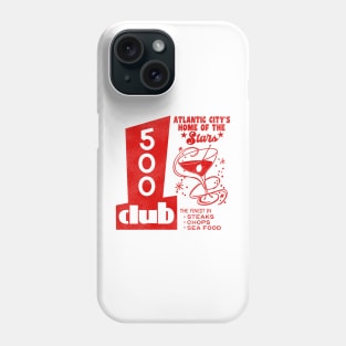 Defunct The 500 Club Atlantic City, NJ Phone Case