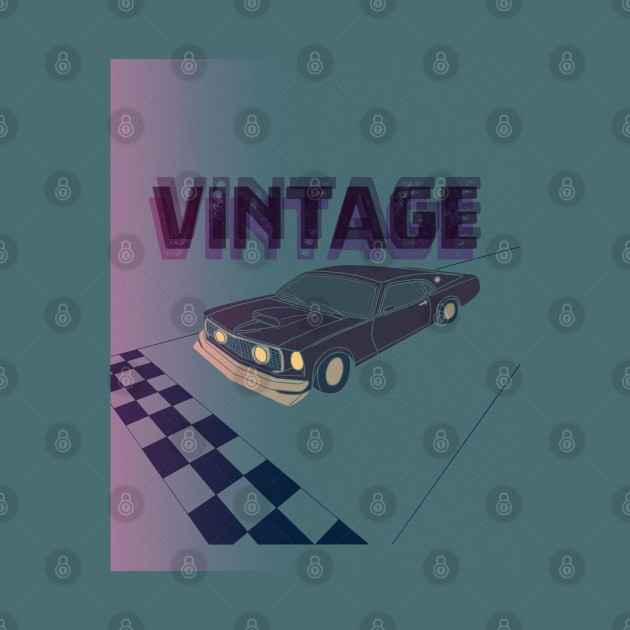 Vintage Muscle Car - Vintage Cars - Phone Case