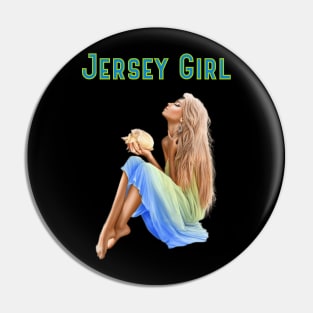 Jersey Shore Girl Pin