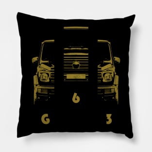 G63 g class simple gold sketch Pillow