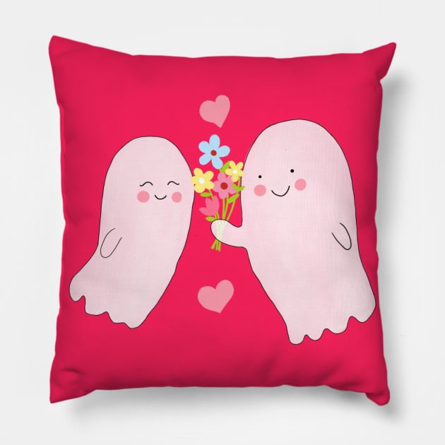 Will you be my boo Valentines day Pillow by HR-the-Chemist