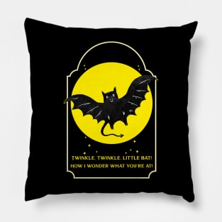 Twinkle, Twinkle, Little Bat Pillow