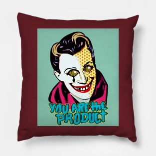 you are the product | fake smile | Tyler tilley Pillow