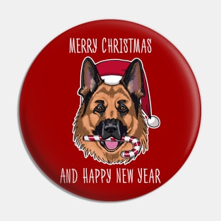 Marry Xmas for shepherd lovers Pin