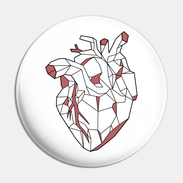 Heart Pin by mikazure