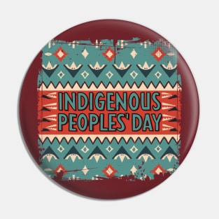 Indigenous Native American Peoples' Day – October Pin