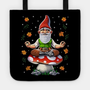 Gnome Mushroom Meditation Tote