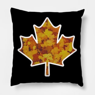 maple leaf autumn/fall season Pillow