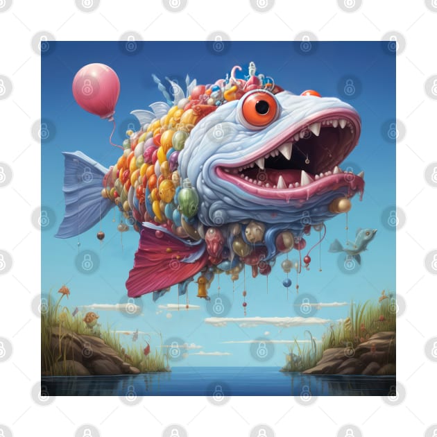 Fish Out of Water - Dream Big, Swim High by TooplesArt