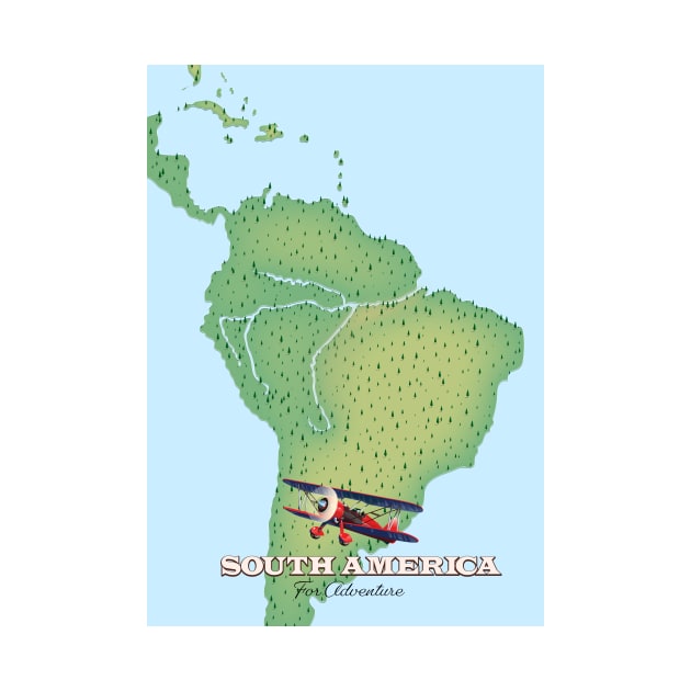 south american travel map by nickemporium1