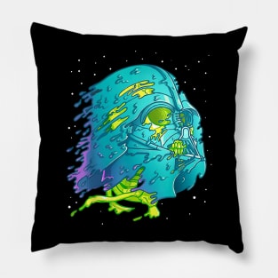 Space Zombie Returns Pillow