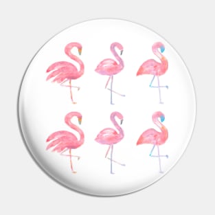 Pink Flamingos Pin