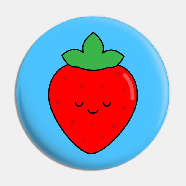 Strawberry Pin by WildSloths