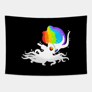 Rainbow Broken Vessel [WHITE] Tapestry